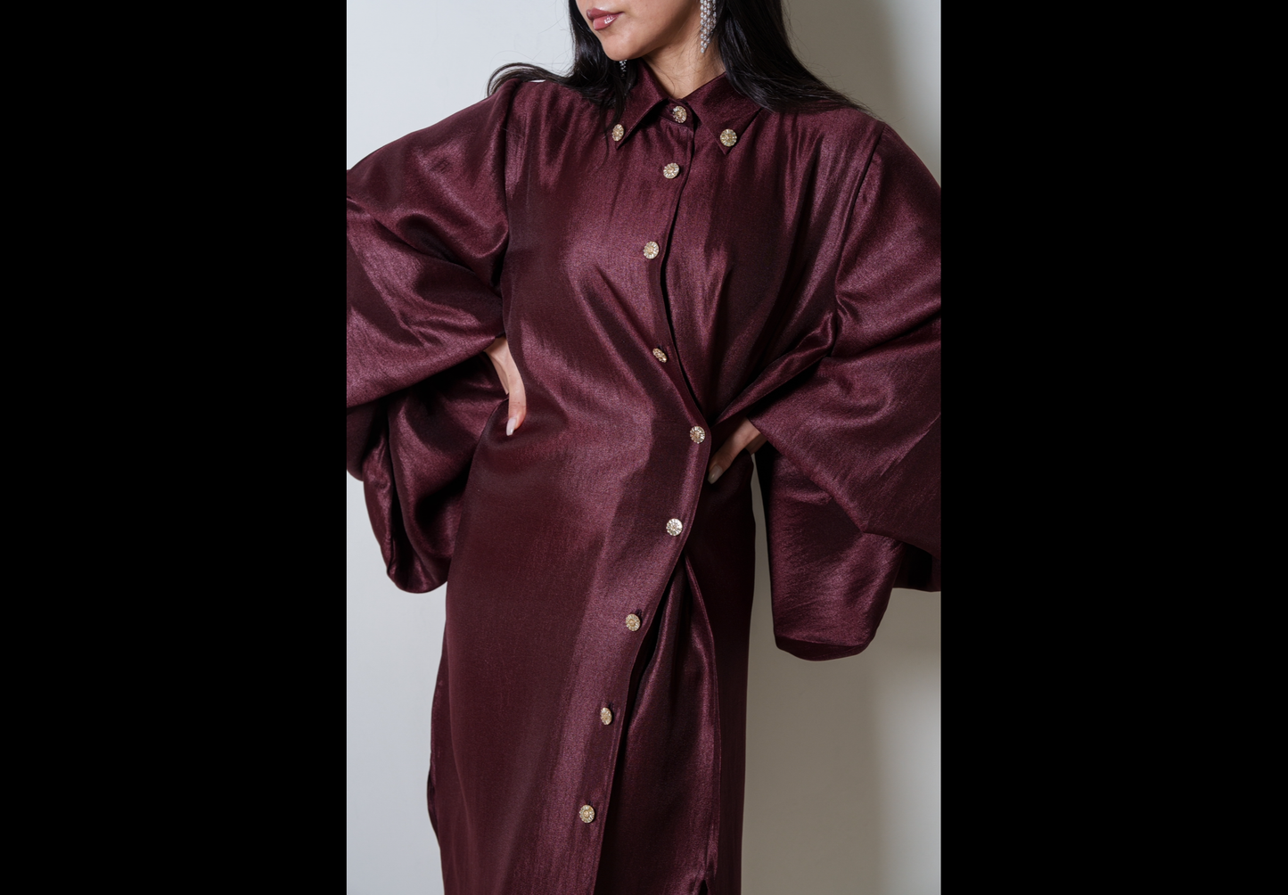 Maroon Dress