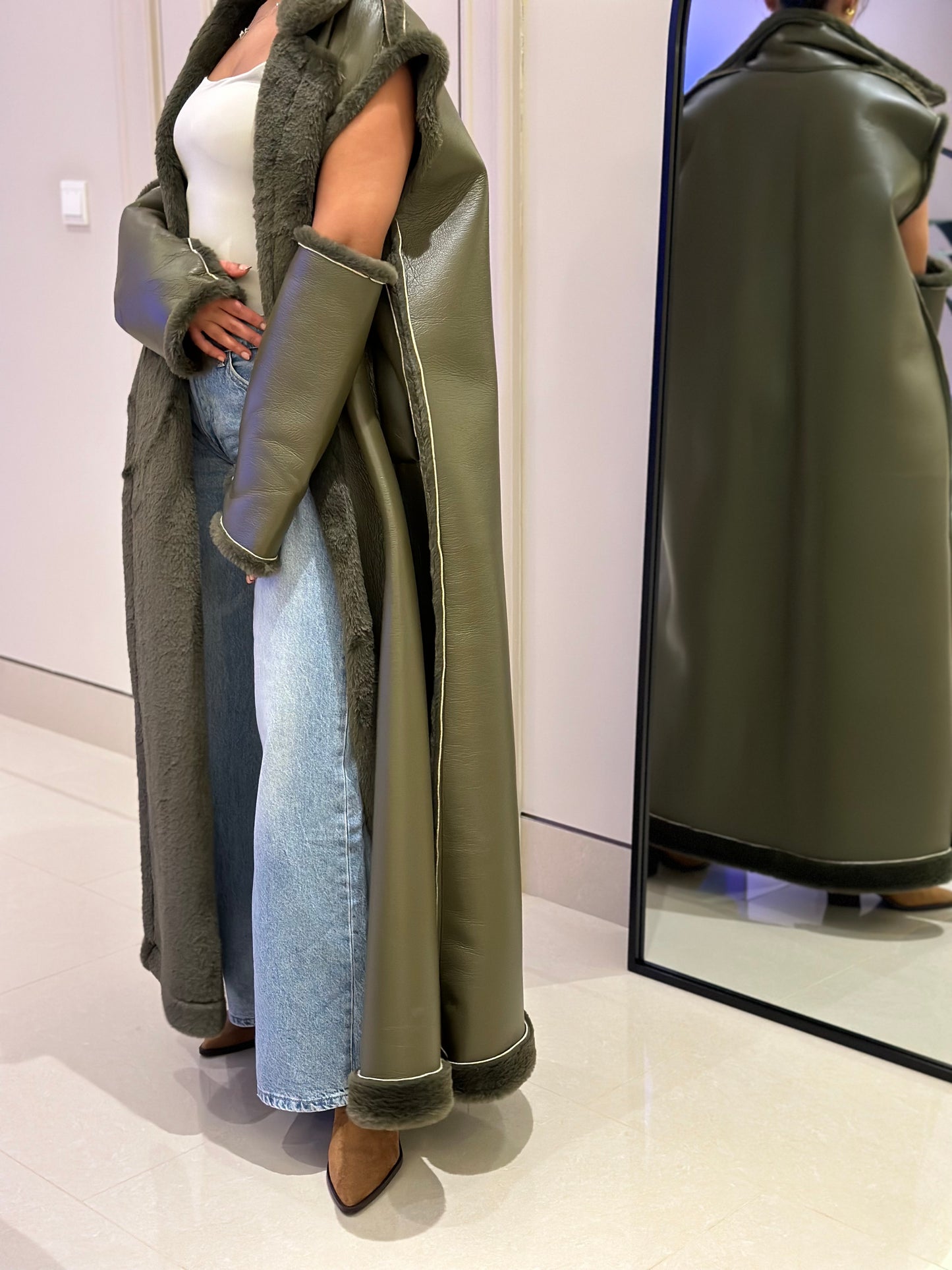 Double Face Bisht